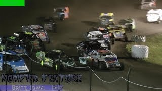 IMCA Modified Feature Britt Iowa [upl. by Alfred]