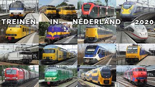 Treinen in Nederland 2020  Trains in The Netherlands 2020 [upl. by Kimball]