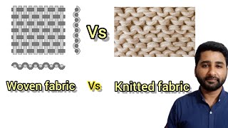 Woven Vs Knitted Fabrics  Difference between Woven amp Knitted Fabric  Textile Ride [upl. by Sonya416]