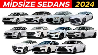 The Best 11 Midsize Family Sedans 2024 [upl. by Aurelio]