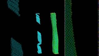 Cu Nanowire Loading and Unloading [upl. by Allemap]