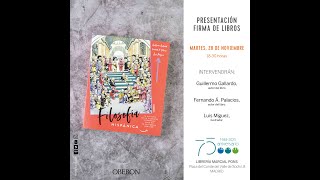 Presentación del libro «Filosofía hispánica» [upl. by Nnylyrehc710]