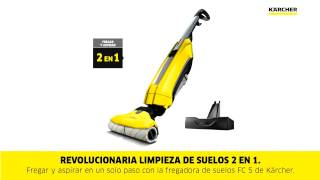 Karcher FC5 friega y aspira todo en uno [upl. by Inacana]