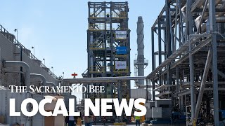 See Demonstration Of New California Carbon Capture Project At Natural Gas Facility [upl. by Shana]