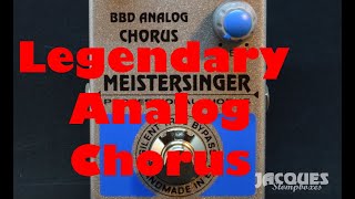 Meistersinger Analog Chorus  Jacques Pedals [upl. by Aronle344]