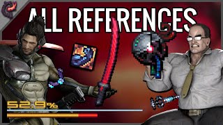 All ReferencesEaster Eggs Metal Gear Rising  Terraria Calamity Mod [upl. by Grounds]