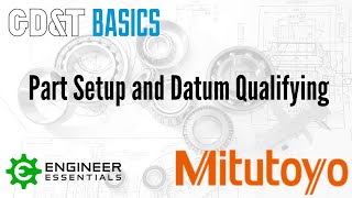 Part Setup and Datum Qualifying using a CMM [upl. by Hescock]