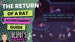 The Return of a Rat Achievement  Despots Game [upl. by Levitan]