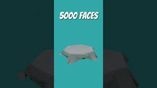 1 to 100 000 Faces  blender satisfying asmrsounds animation [upl. by Zorina]