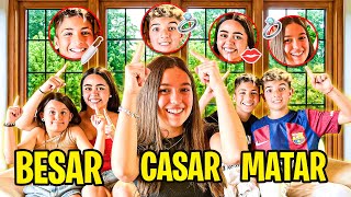 ¿ESTOY ENAMORADA DE BESAR MATAR O CASARmucho salseo [upl. by Arbmik]