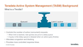 TechBytes Vantage – Flex Throttles in Teradata Active System Management TASM [upl. by Ahsaet]