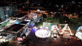 DRONE no Parque de Diversões  Mongaguá SP [upl. by Phillie]