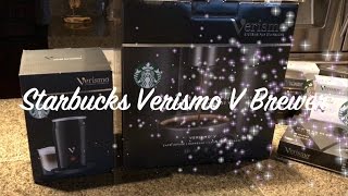 Starbucks Verismo® V Brewer  Unboxing and First Look [upl. by Olivia]