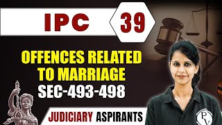 IPC 39  Offences Related To Marriage Sec493498  Major Law  CLAT LLB amp Judiciary Aspirants [upl. by Asinet]