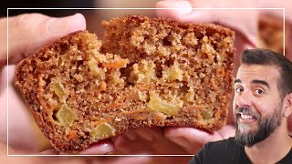 Budín de ZANAHORIA Delicioso y Fácil  Carrot Cake [upl. by Silverman]