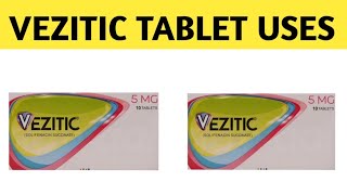 Vezitic 5mg Tablet Uses in UrduVezitic 10mg Tablet UsesSolifenacinVezitic Tablet 5mgVezitic 10mg [upl. by Arekat838]