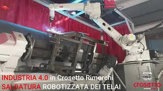 CROSETTO RIMORCHI  SALDATURA ROBOTIZZATA [upl. by Toile]