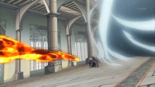 Gajeel and Natsu vs LaxusHoko Union [upl. by Annahsit592]