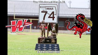 Washington Warriors vs Purcell Dragons The 17th Annual War on 74 Hype Video [upl. by Nealey]