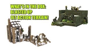 Whats In The Box Blasted Up Bolt Action Terrain [upl. by Stacey710]