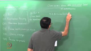 Mod01 Lec30 Clean room design and contamination control [upl. by Neimad324]