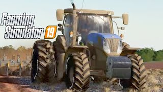 TESTANDO A GRADE NIVELADORA  Farming Simulator 19  Fazenda Jatobá  Episódio 13 [upl. by Munford452]