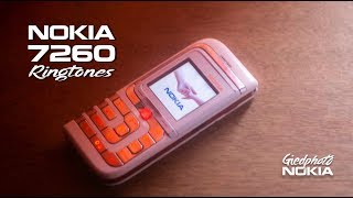 Nokia 7260 Ringtones 🎼🎵 🎶 [upl. by Ahsieni]