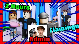 2 Hours of Flamingo Roblox Admin Abuse [upl. by Cosette]