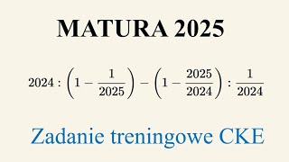 Zadanie 1  informator CKE  matura 2025 [upl. by Baggott]