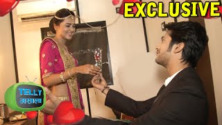 Exclusive Interview Lakshya Proposes Ragini On The Sets Of Swaragini  Colors [upl. by Norag]