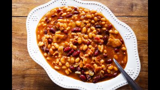 Slow Cooker Baked Beans Recipe  The Best Beans Recipe For Your Next Event  By Pip and Ebby [upl. by Varhol]