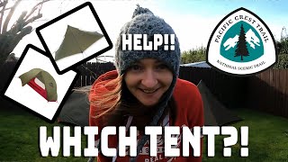 Pacific Crest Trail 2023  Help Which tent MSR HUBBA NX1 VS LITEWAY ILLUSION SOLO [upl. by Mcevoy]