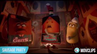 Sausage Party  NON PERISHABLES FUNNIEST SCENE  HD 1080P 2016 [upl. by Fricke399]