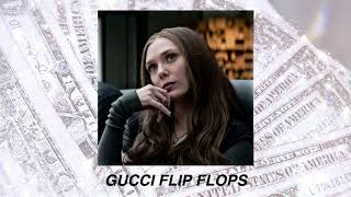 gucci flip flops bhad bhabie  slowed down  reverb [upl. by Onifled610]