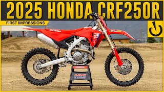 Testing the 2025 Honda CRF250R [upl. by Hsiekal]