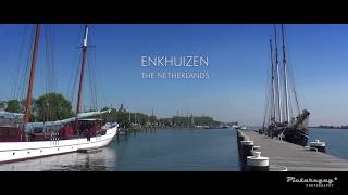 Enkhuizen  The Netherlands Holland  with drone [upl. by Keyte245]