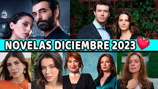 NUEVAS SERIES TURCAS DICIEMBRE 2023 4 dramas turcos 😍 [upl. by Blackman429]