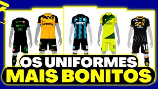 ✅ OS 25 UNIFORMES MAIS BONITOS DO EFOOTBALL 2024 MOBILE😍EUROPA  PARTE 5 🔥 [upl. by Swartz]