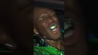 KSI rocks up in a Lamborghini for his walk out against Tommy Fury🤔 ksi tommyfury [upl. by Bosch]