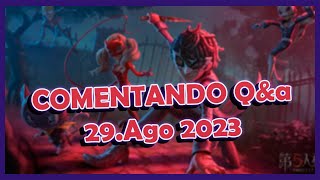 E O PERSONA 5 NÃO VOLTA MAIS   Comentando o Qampa 04 Identity V [upl. by Campball516]