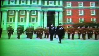 Passing out Royal Green Jackets 1985 Present Arms [upl. by Uhthna199]