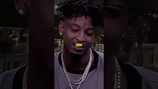 Young 21 Savage Got CAUGHT 😳music hiphop rap [upl. by Eade]