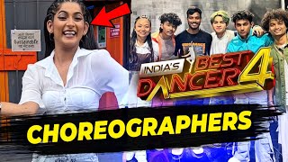 Indias best dancer 4 Choreographers  IBD 4 all choreographers name [upl. by Meikah]