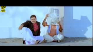 Brahmanandam with AVS Fantastic Comedy  Dharma Chakram Movie [upl. by Aynotal]