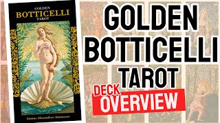 Golden Botticelli Tarot Review All 78 Golden Botticelli Tarot Cards REVEALED [upl. by Odarnoc]