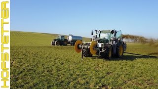 HOFSTETTER  Gülleverschlauchen  Fendt 936 724  Bossini [upl. by Droffig]