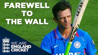 Farewell To The Wall Rahul Dravids Final ODI Appearance  England v India 2011  Highlights [upl. by Brunelle619]