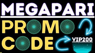 megapari promo code  megapari promo code for registration 2024 [upl. by Grous]