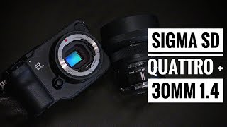 Sigma SD Quattro with Sigma 30mm f14 DC HSM [upl. by Oiralih199]