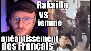 Pantoufl Streamer LFI se fait éjecter dune cité 🤣 Une racaille sen prend à une femme amp déchire 👗😡 [upl. by Rina376]